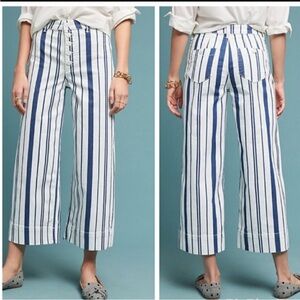 Anthropologie Capitaine Wide Leg Pants. Size 4.